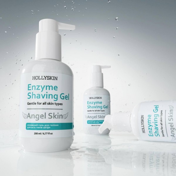 Gel de ras Hollyskin Angel Skin Enzyme 200 ml