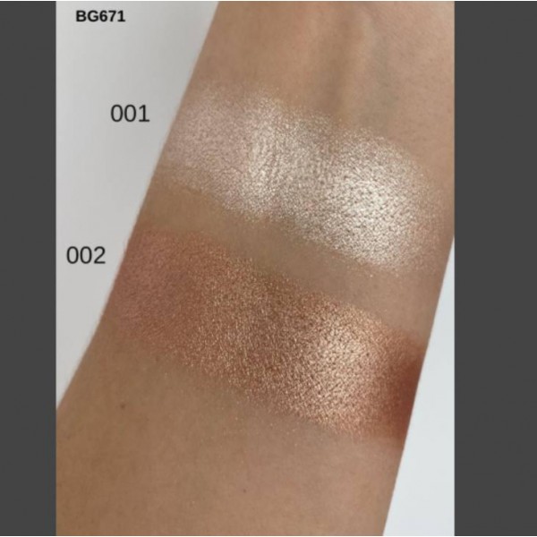 Запеченный хайлайтер Bogenia Match Radiant Baked Highlighter 10 г BG671