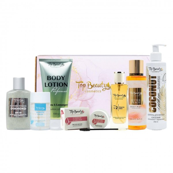 Подарочный набор косметики для ухода за телом Top Beauty Care (7 позиций)