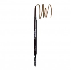 Карандаш для бровей механический со щеточкой Bogenia Micro Slim Brow Liner BG504