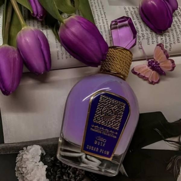 Apa de parfum unisex Lattafa Thameen Musk Sugar Plum (5 ml)
