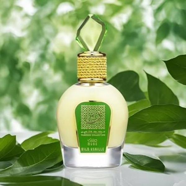 Lattafa Thameen Musk Wild Vanille Apa de parfum pentru femei, 5 ml