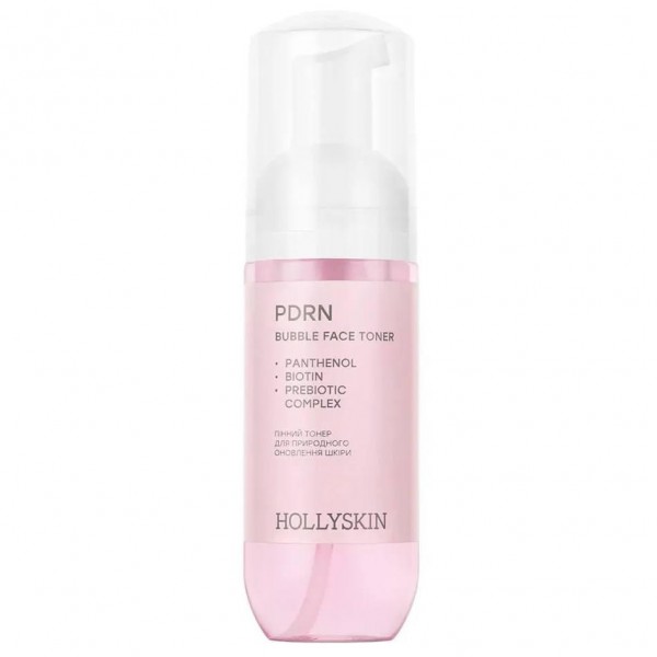 Hollyskin Loțiune tonică facială cu bule, somon DNA PDRN 150ml
