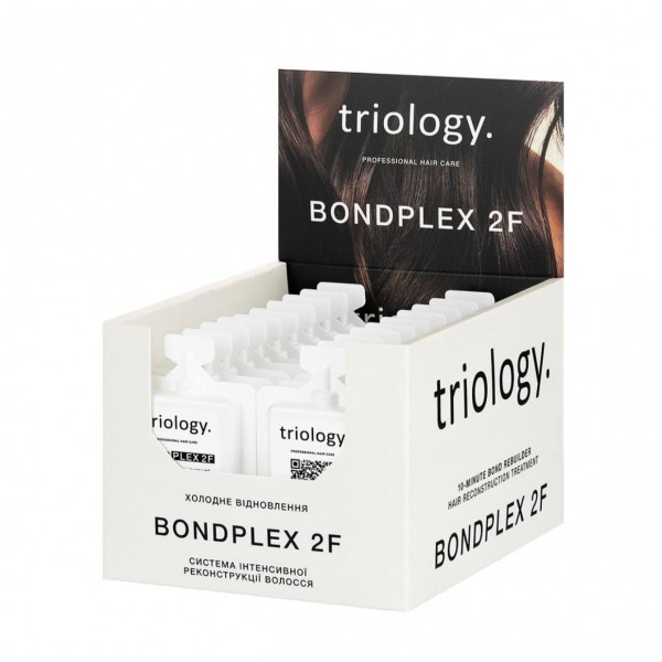 Холодное восстановление волос Triology BONDPLEX 2F система интенсивной реконструкции (10 применений)