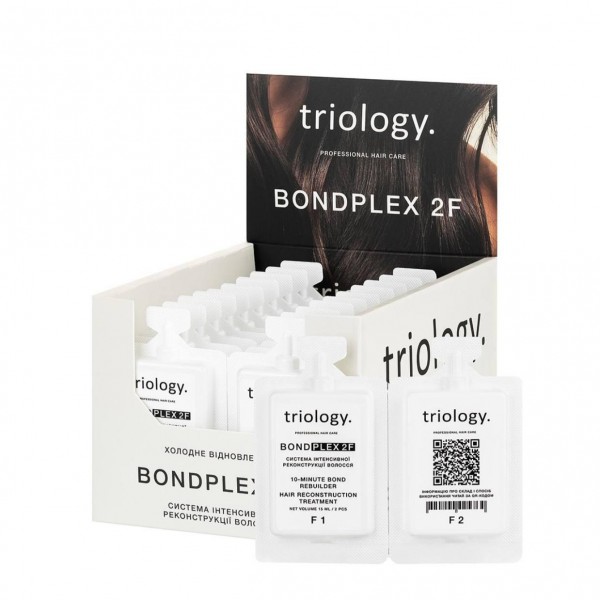 Холодное восстановление волос Triology BONDPLEX 2F система интенсивной реконструкции (10 применений)