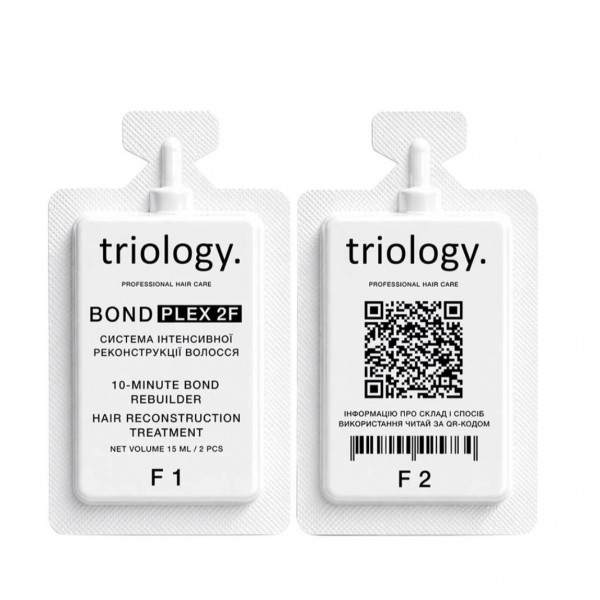 Холодное восстановление волос Triology BONDPLEX 2F система интенсивной реконструкции (1 применение)