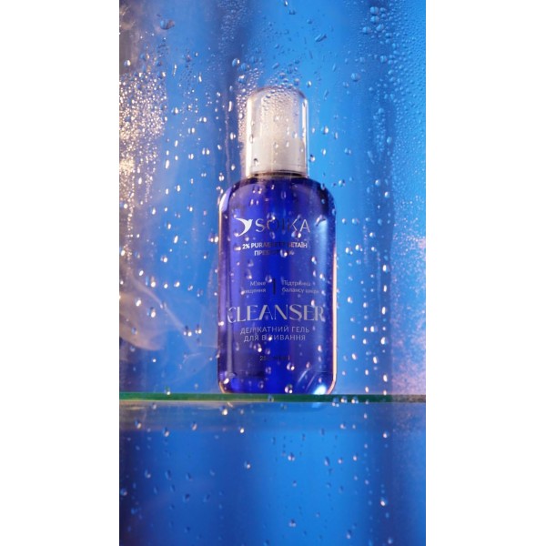 Гель для умывания лица деликатный Soika Cleanser с бетаином и пробиотиками 250 мл