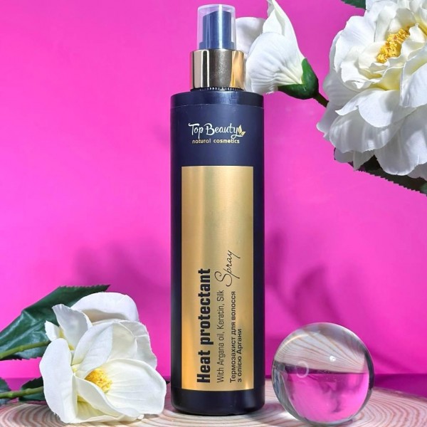 Термозащитный спрей с аргановым маслом Top Beauty 250 мл