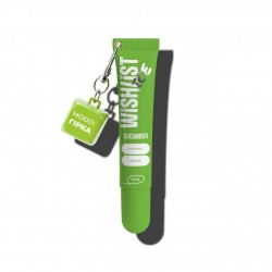 Бальзам-блеск для губ WiSHLiST & КАЖАННА LIP GLOSS BALM CUCUMBER ICE 10 г + брелок "Гірка"