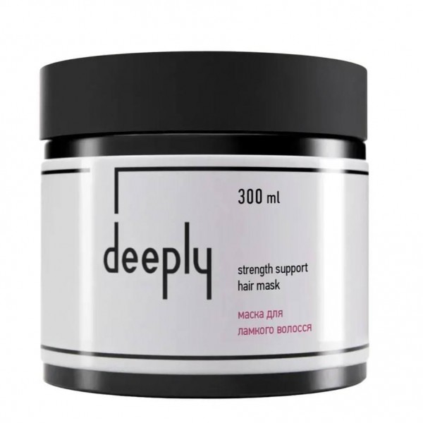 Маска для ломких волос Deeply strength support hair mask 300 мл