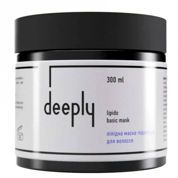 Липидная маска-подложка для волос Deeply lipido basic mask 300 мл