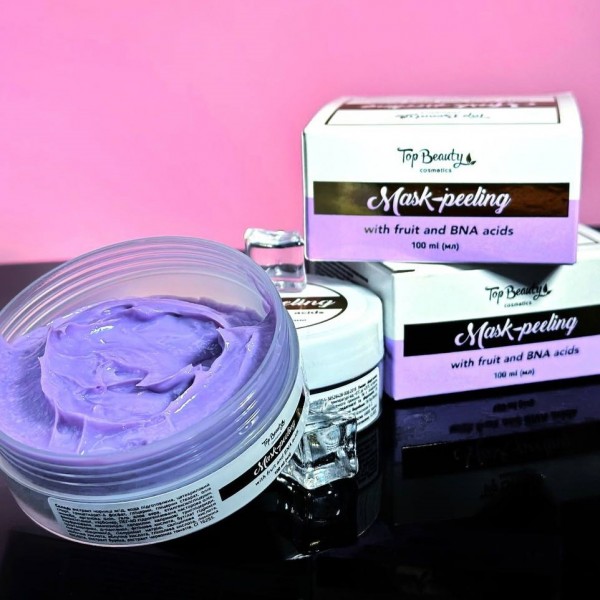 Mască de față cu fructe și acizi BHA Top Beauty Mask-Peeling with Fruit and BNA Acids 100 ml