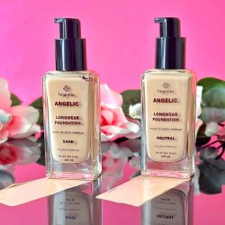Устойчивая тональная база для лица Bogenia Angelic Longwear Foundation 30 мл