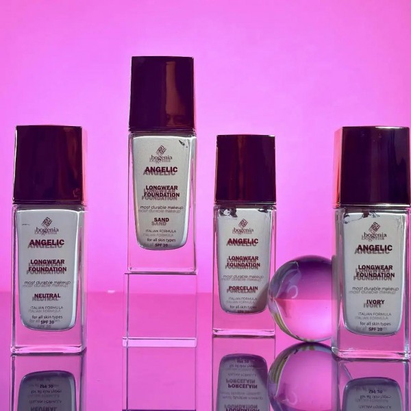 Устойчивая тональная база для лица Bogenia Angelic Longwear Foundation 30 мл