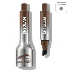 Помадка для бровей Sheglam Brow-Fection Angled Brush and Taupe