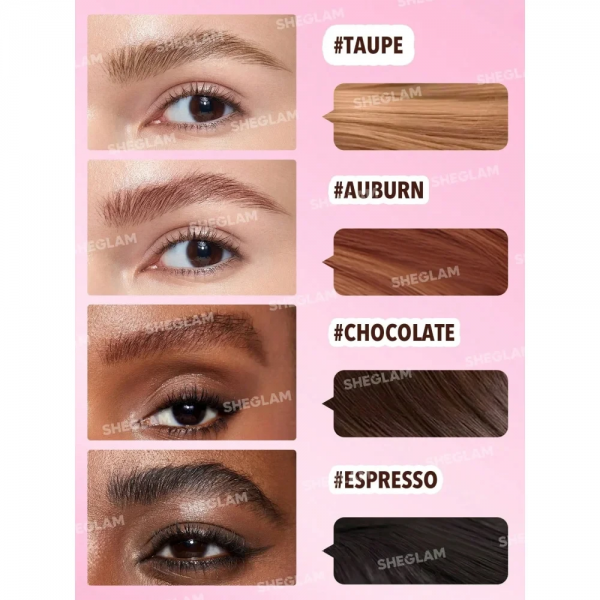 Помадка для бровей Sheglam Brow-Fection Angled Brush and Dip Espresso