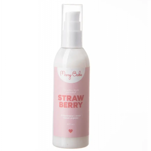 Мини-лосьон после депиляции Mary Babe Strawberry 100 мл Мини-лосьон после депиляции Mary Babe Strawberry 100 мл