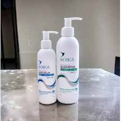 Набор для волос Soika 2 в 1 "Очистка и увлажнение" Hamamelis Hydrolate Arnica (шампунь, бальзам)