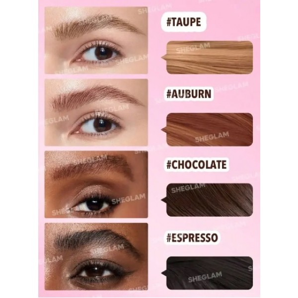 Помадка для бровей Sheglam Brow-Fection Angled Brush and Taupe Помадка для бровей Sheglam Brow-Fection Angled Brush and Taupe